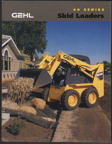 Gehl series skid steer - gehl,