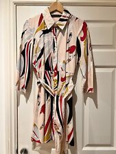 Women’s Zara Midi Dress Multi Coloured Size 10