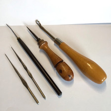 Vintage Lot Rug Making Tools -