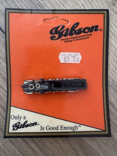 Vintage gibson guitar - tie, clip