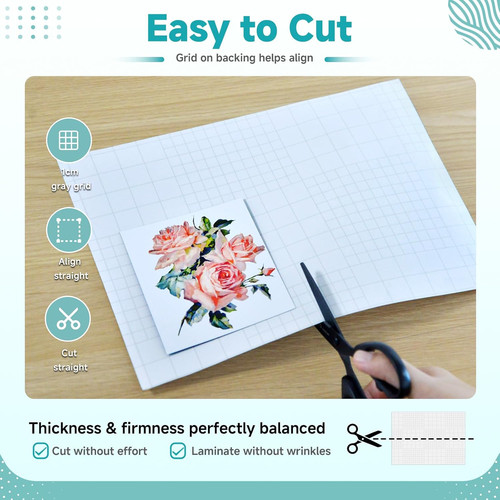 Self adhesive laminating - a4,