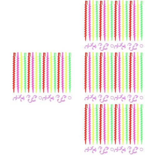 Spiral perm rod - spiral, set