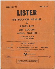 LISTER LR1 LR2 LR3 SR1 SR2 SR3