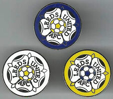 Leeds United ~ Lapel Pin Badge ~ 20mm Round
