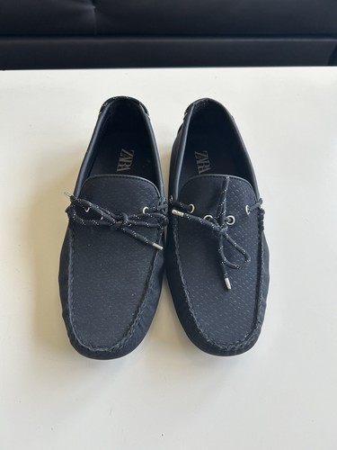 Zara men blue shoes - zara, 6.5