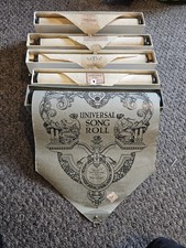 Piano Roll Pinola Piano Roll x 5 Vintage Music Rolls