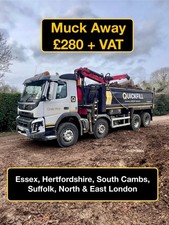 Grab lorry tipper hire - grab, in