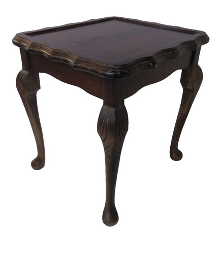 Vintage wooden carved side - carved,