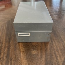 Vtg steelmaster metal index - steelmaster,