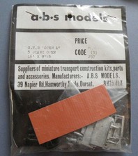ABS Models OO Gauge 4mm White
