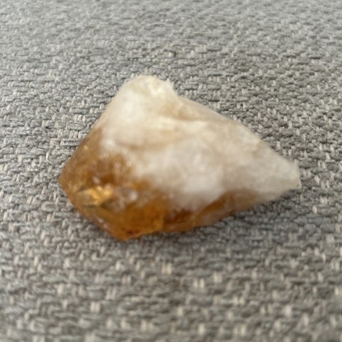 Citrine crystal point - citrine,