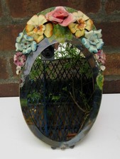 Vintage barbola style mirror - barbola,