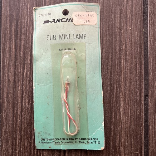 Vintage archer sub miniature - vintage,