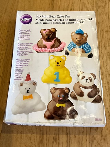 Wilton mini bear cake - mini,