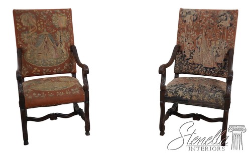 73642 pair antique louis - of,