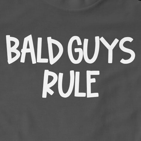 Bald guys rule shirt - rule, t-shirt