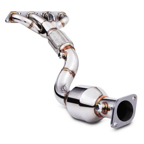 Stainless steel exhaust race - steel,
