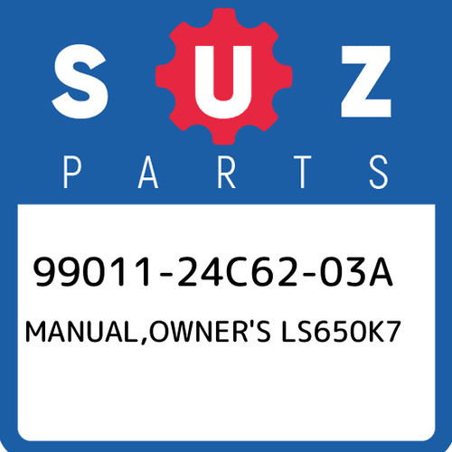 99011 24c62 03a suzuki - 99011-24c62-03a,