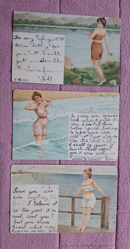 Postcards x bathing belles - postcards,