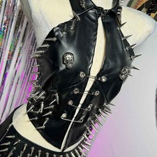 Goth Tops Emo Clothing Punk