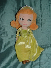 DISNEY PARKS SOFIA THE FIRST 12" AMBER DOLL PLUSH SOFT TOY (bx)
