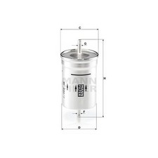 MANN WK830/7 Fuel Filter Fits