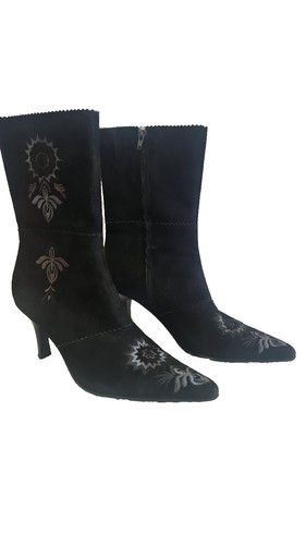 Roland cartier suede mid calf - cartier, mid-calf