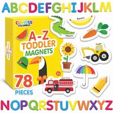 Magnetic Foam Letters A-Z &