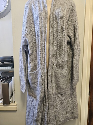 Women long chunky knit - long,