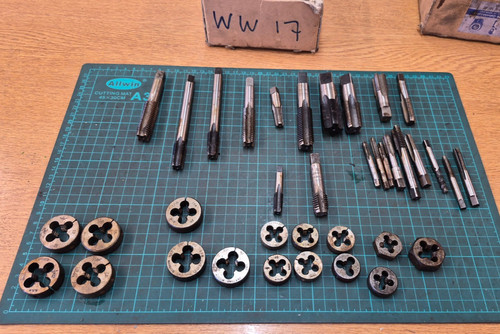 Joblot engineers tools taps - engineers,