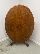 Victorian Walnut Tilt Top