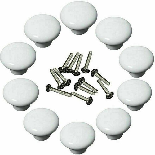Round ceramic door - door, knobs