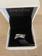 Pandora Crossover Pave Triple