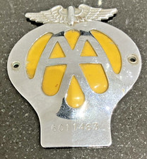 Vintage AA Car Badge –