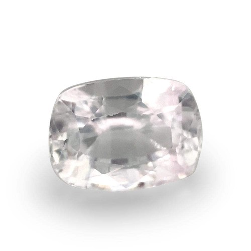 68ct cushion white - 0.68ct, sapphire
