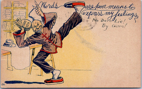 Humor china man - china, 1909