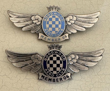 GOODWOOD AERO CLUB MEMBER Enamel Pin Badges 2005 & 2006