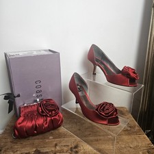 Coast Candice ruby red Satin