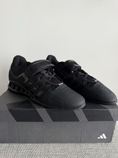 Adidas Adipower Black Weightlifting/Crossfit shoes, UK9 US9.5 