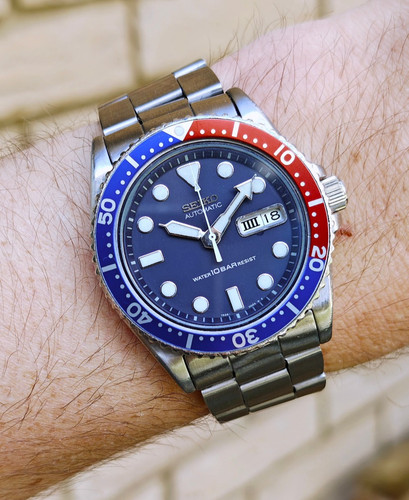Seiko skx033 pepsi 7s26 - skx033, 7s26-0040