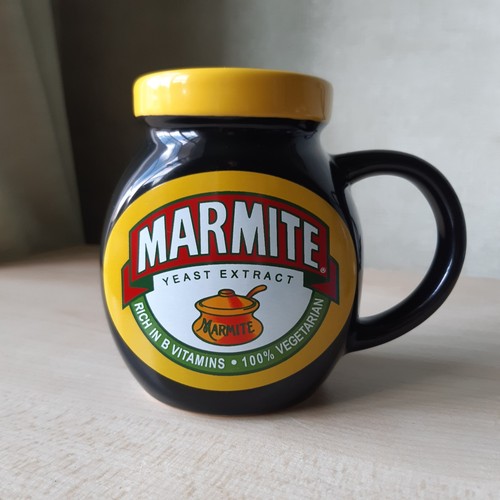 Marmite jar shaped ceramic - jar,