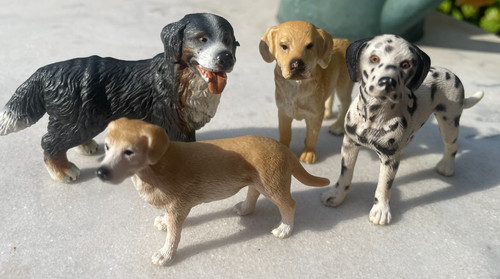 Schleich dogs gold - schleich, dogs:
