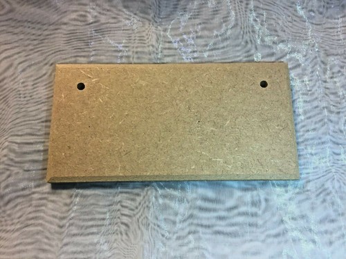 Mdf blank wooden rectangular - wooden,