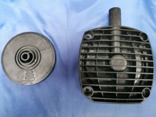  techflow QT 120 shower pump. end housing with outlet and impeller spare parts