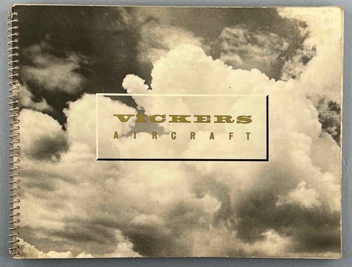 Vickers aircraft vintage - vickers,