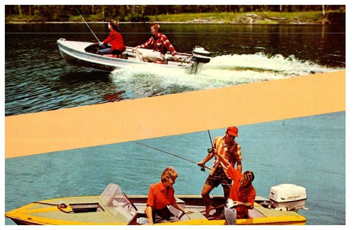 People fishing from - people, motor