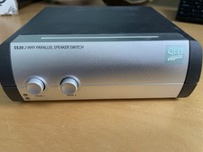 QED SS20 2 way parallel speaker switch quality audiophile audio switching unit.