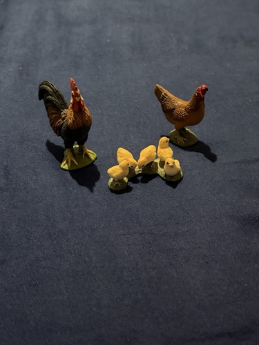 Schleich rooster hen and - hen,