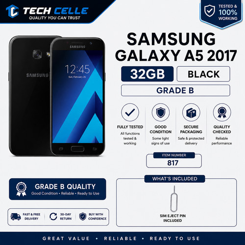Samsung galaxy 2017 black - samsung,