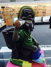 Funny Rasta Bob Marley Toilet